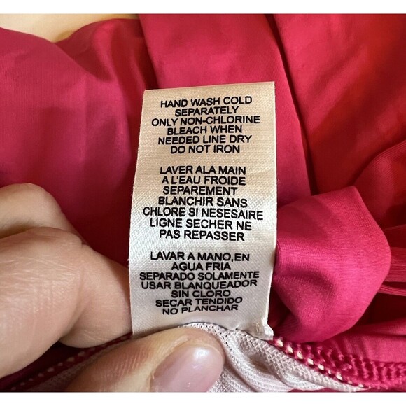 Tommy Bahama One-Piece Swimsuit Women Sz 12 Halter Hot-Pink Ruched NWOT - Picture 12 of 12